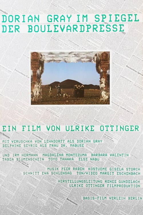 Dorian Gray im Spiegel der Boulevardpresse (1984) poster