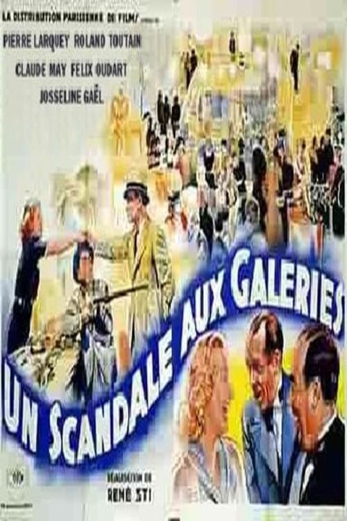 Un scandale aux Galeries (1937) poster