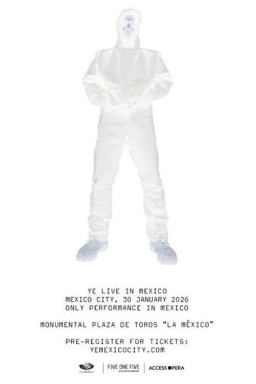 Ye Live at Mexico City Night 1 (2026) poster