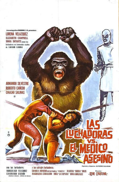 Las luchadoras contra el médico asesino (1963) poster