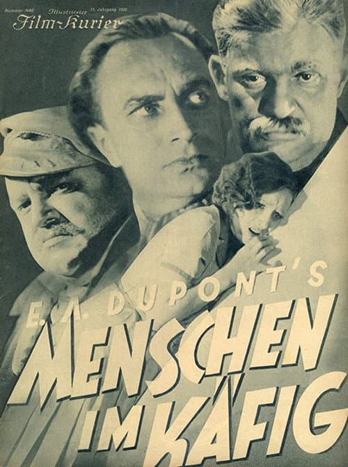 Menschen im Käfig (1930) poster