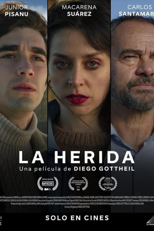 La herida (2025) poster