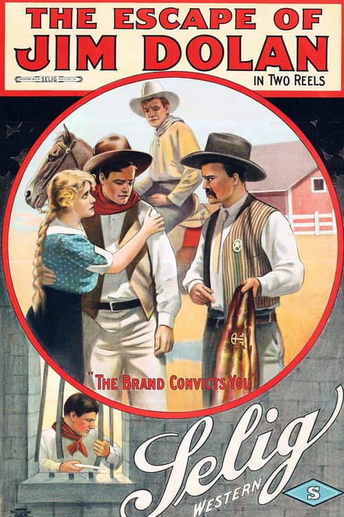 The Escape of Jim Dolan (1913) poster