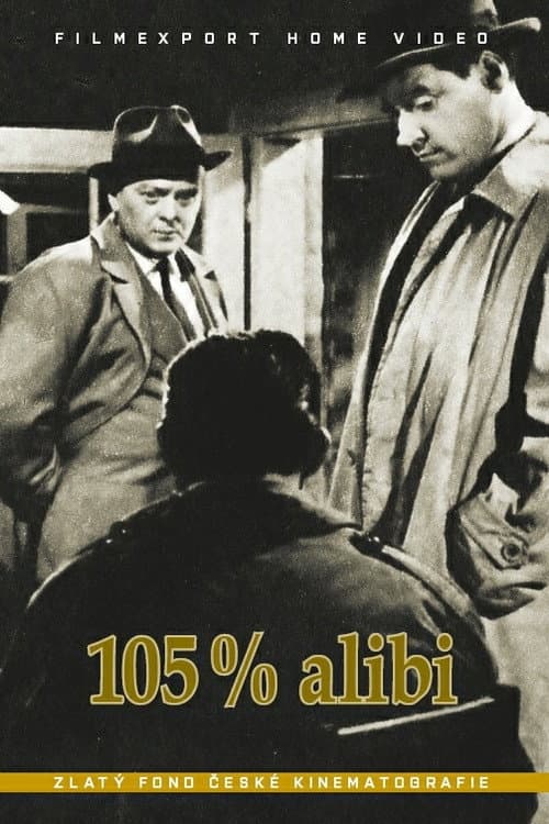 105 % alibi (1959) poster