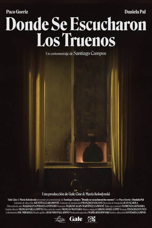 Donde se escucharon los truenos (2021) poster