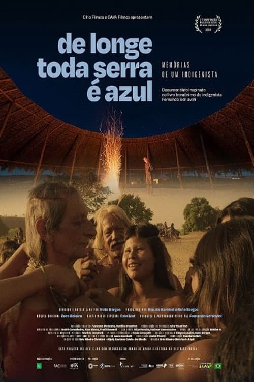 De longe toda serra é azul (2022) poster