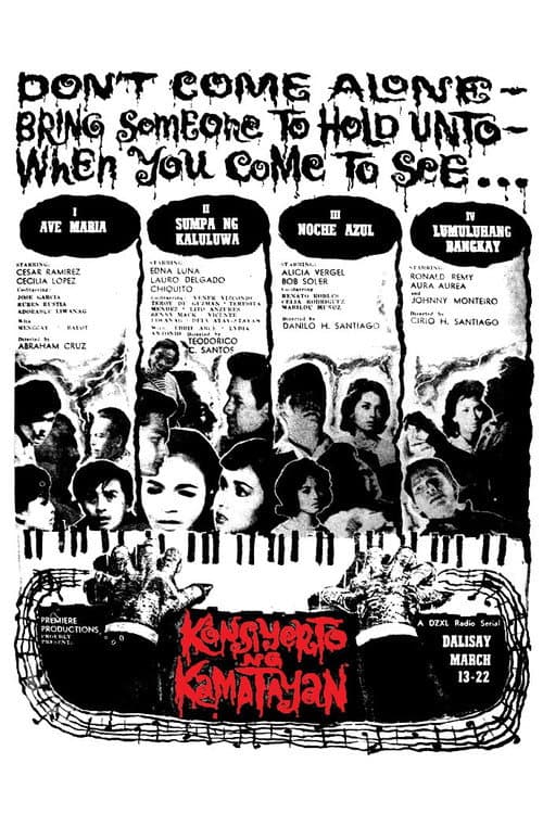 Konsiyerto ng Kamatayan (1961) poster