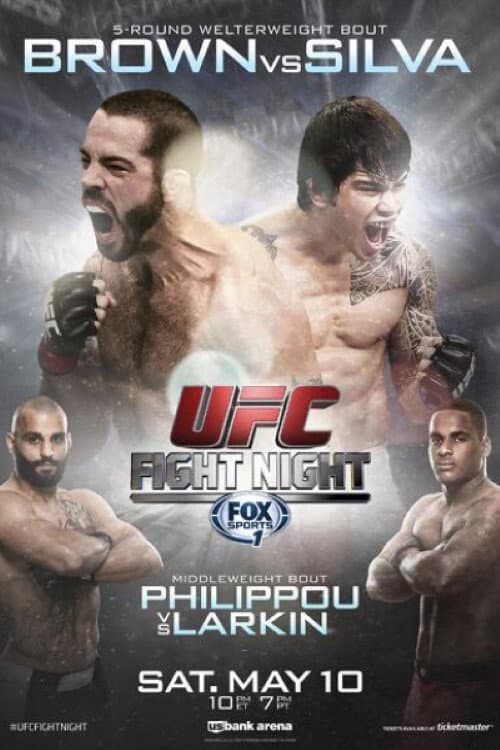 UFC Fight Night 40: Brown vs. Silva (2014) poster