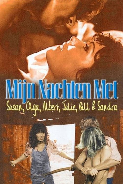 Mijn nachten met Susan, Olga, Albert, Julie, Piet & Sandra (1975) poster