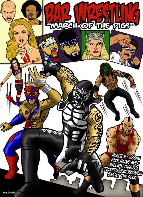 Bar Wrestling 10: March Of The Pigs (2018) poster