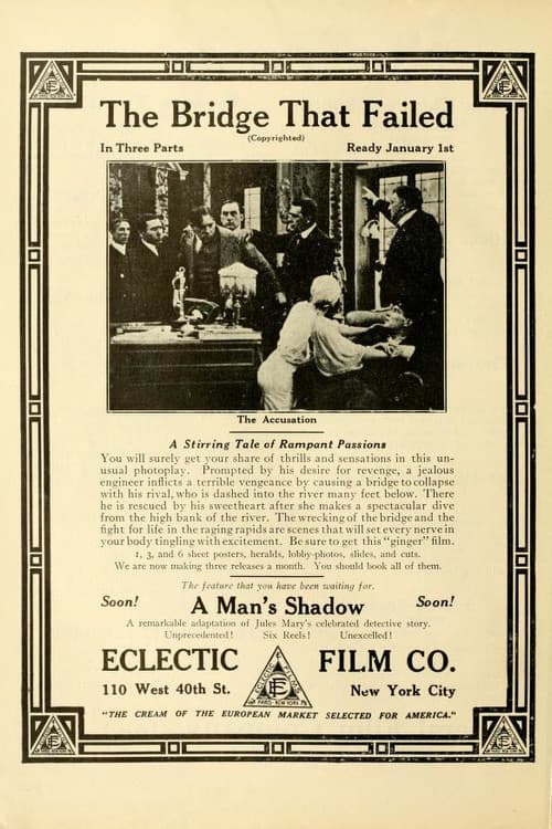 Le pont fatal (1914) poster