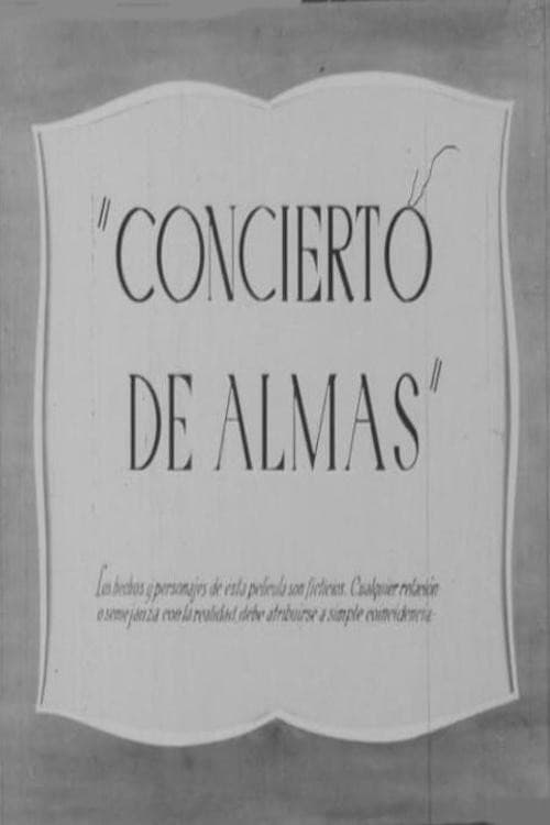 Concierto de almas (1942) poster