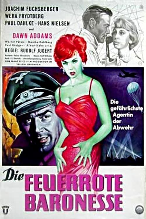 Die feuerrote Baronesse (1959) poster