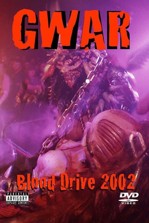 GWAR: Blood drive 2002 (2002) poster