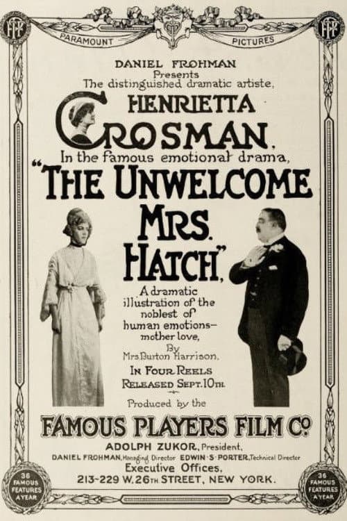 The Unwelcome Mrs. Hatch (1914) poster