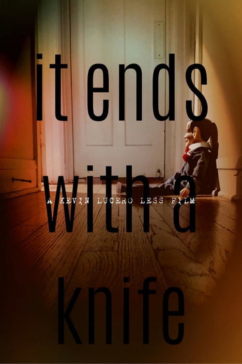 It Ends With A Knife (2020) poster