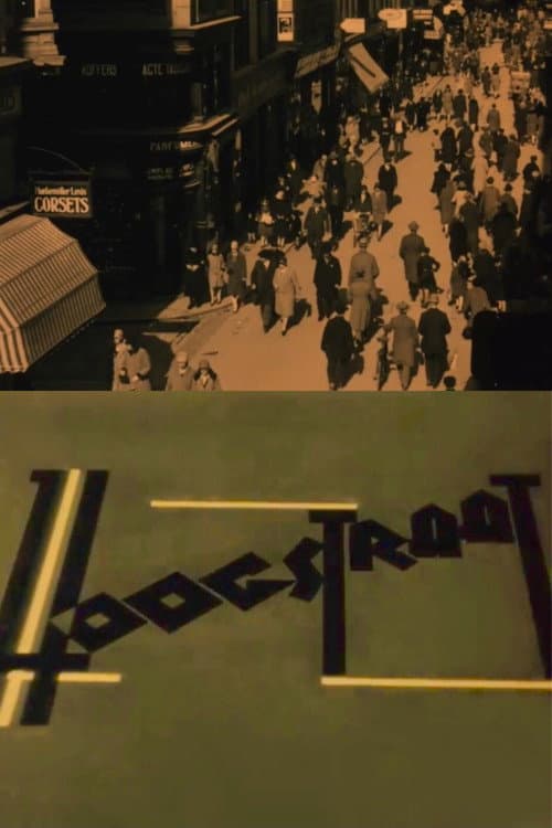 Hoogstraat (1929) poster