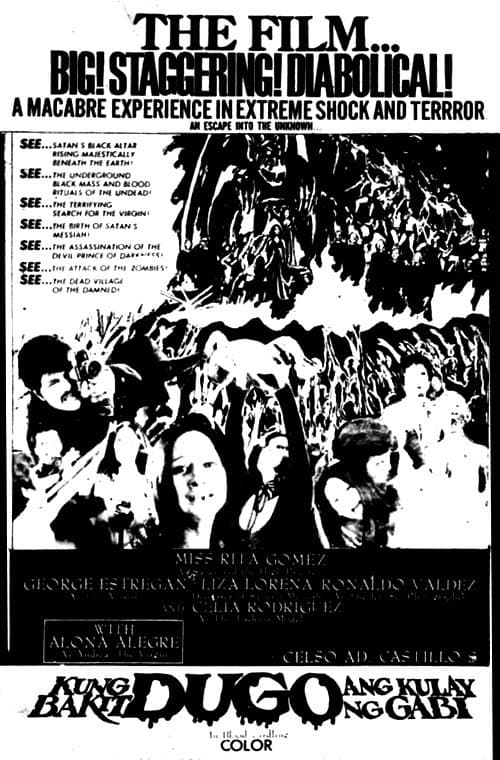 Kung bakit dugo ang kulay ng gabi (1974) poster