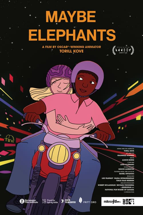 Kanskje det var Elefanter (2024) poster