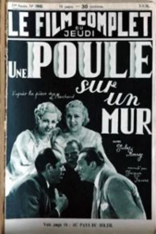 Une poule sur un mur (1936) poster
