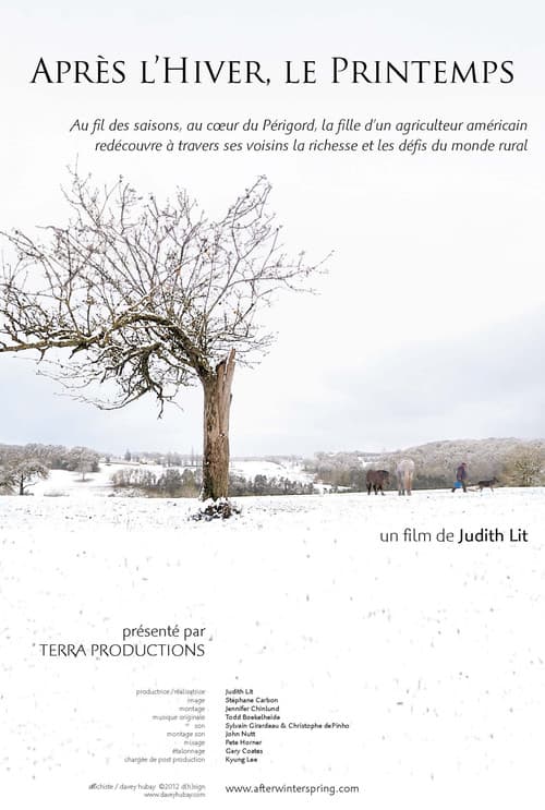 Après l'hiver, le printemps (2012) poster