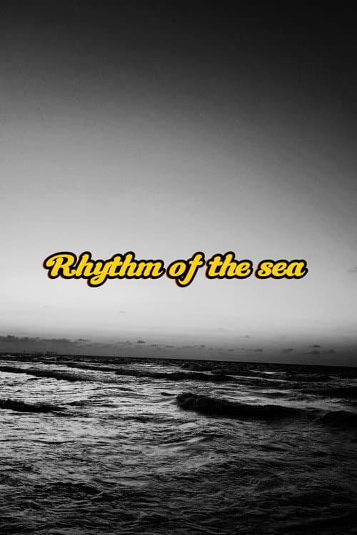 Rhythm of the sea (monochrome version) (2024) poster