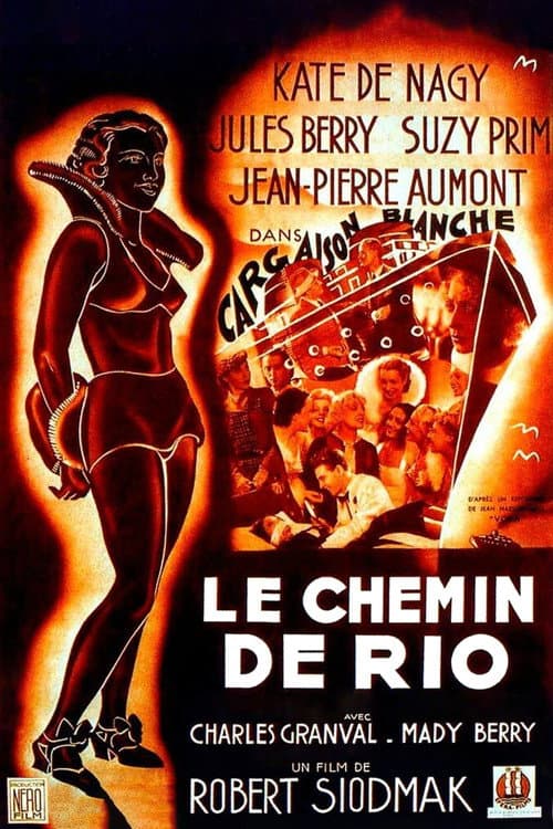 Le Chemin de Rio (1937) poster