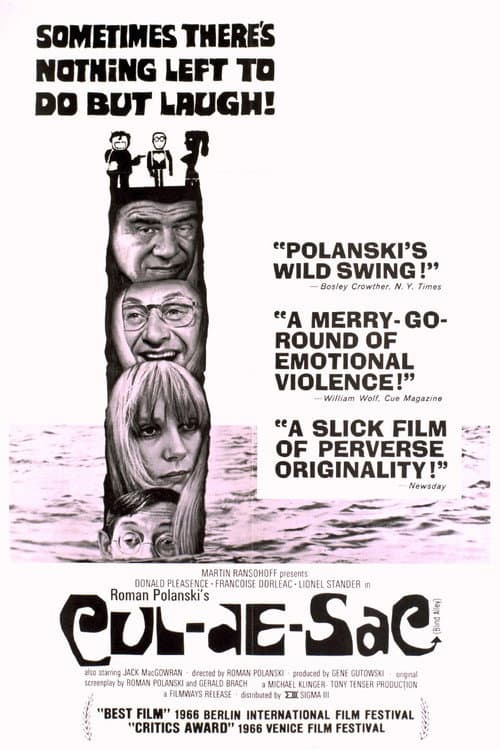 Cul-de-sac (1966) poster
