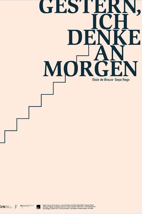 Gestern, ich denke an morgen (2024) poster