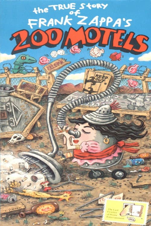 The True Story of Frank Zappa's 200 Motels (1988) poster