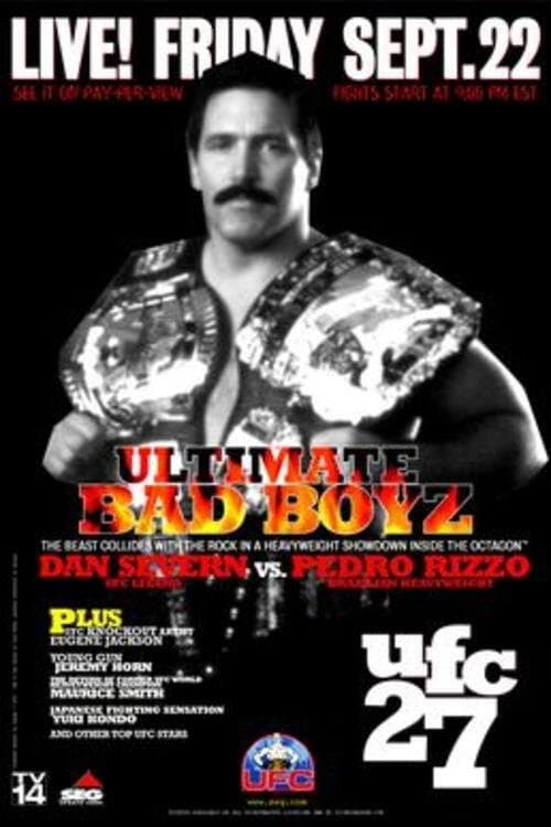 UFC 27: Ultimate Bad Boyz (2000) poster