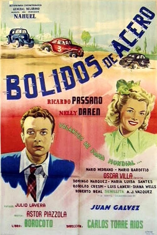 Bólidos de acero (1950) poster