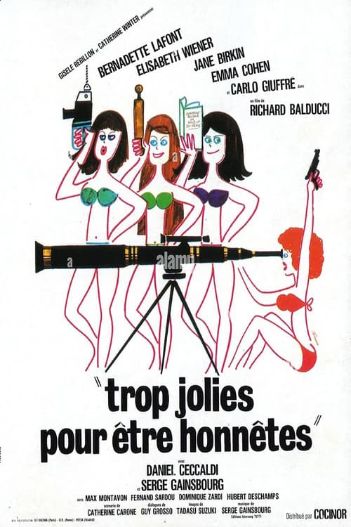 Trop jolies pour être honnêtes (1972) poster