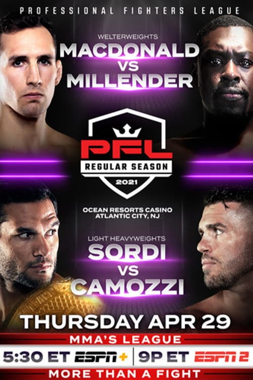 PFL 2021 #2: Regular Season - MacDonald vs. Millender (2021) poster
