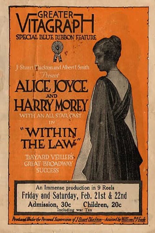 Within the Law (1917) poster