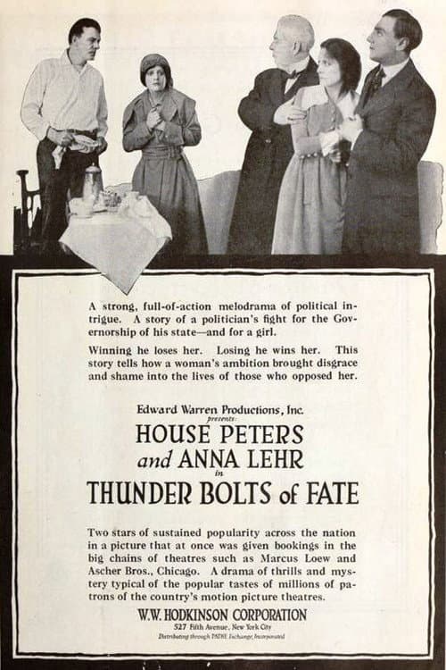 Thunderbolts of Fate (1919) poster