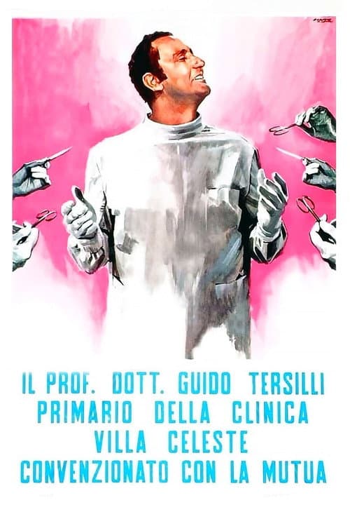 Il Prof. Dott. Guido Tersilli primario della Clinica Villa Celeste convenzionata con la Mutua (1969) poster