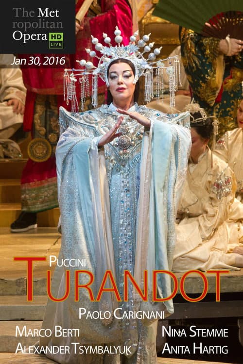 The Metropolitan Opera: Turandot (2016) poster