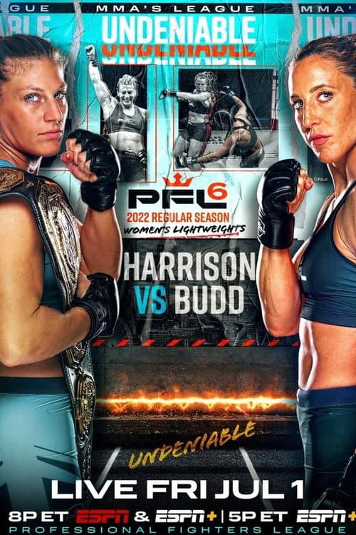 PFL 2022 #6: Regular Season - Harrison vs Young (2022) poster