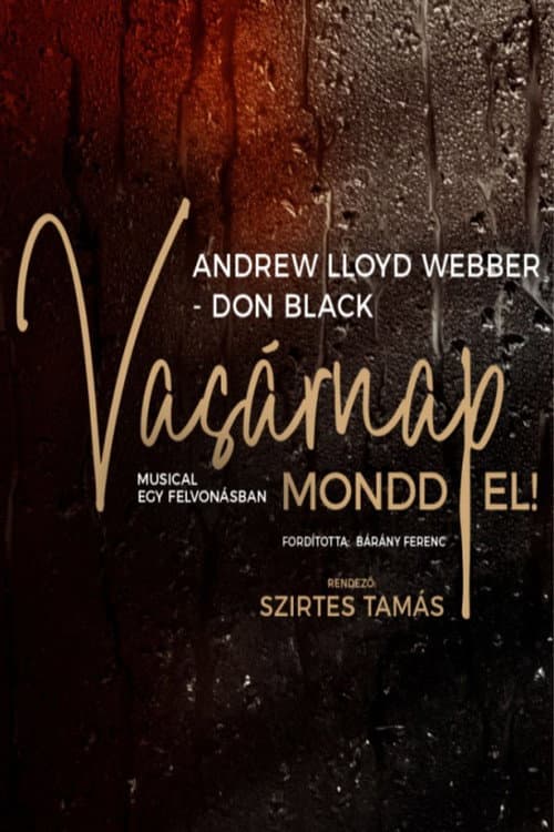 Vasárnap mondd el! (2021) poster