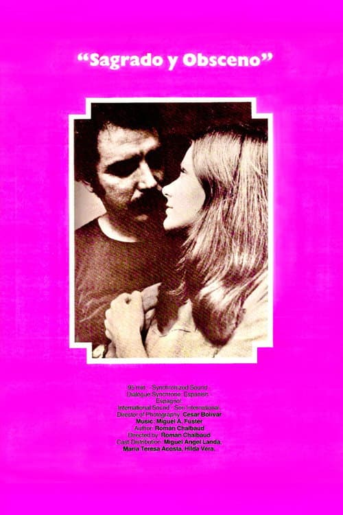 Sagrado y Obsceno (1975) poster