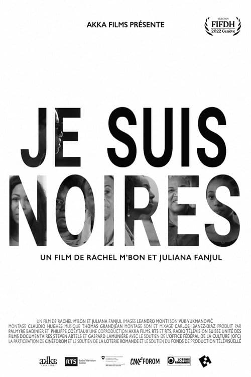 Je suis noires (2022) poster