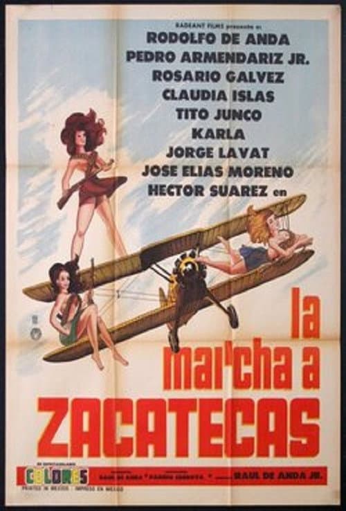 La marcha a Zacatecas (1969) poster