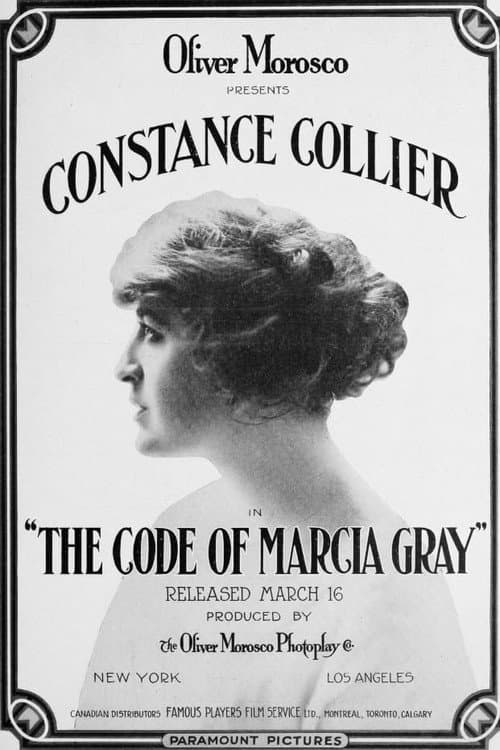 The Code of Marcia Gray (1916) poster