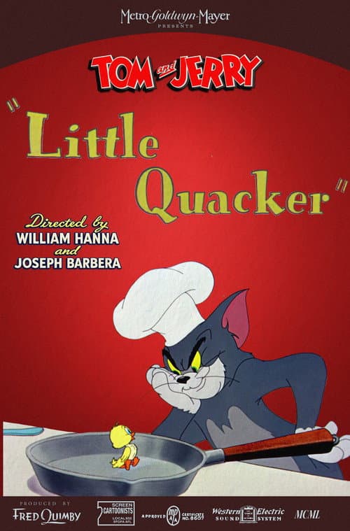 De kleine kwaker (1950) poster