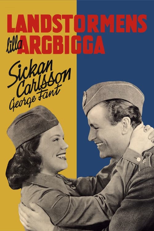 Landstormens lilla argbigga (1941) poster