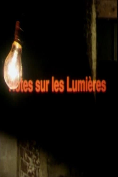 Notes sur les lumières (1995) poster