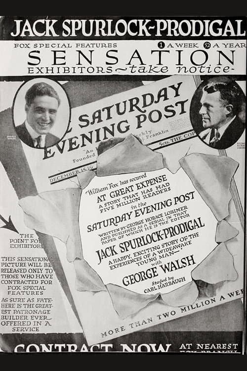 Jack Spurlock, Prodigal (1918) poster