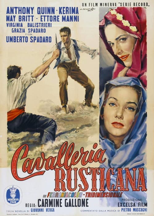 Cavalleria Rusticana (1954) poster