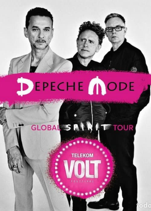 Depeche Mode VOLT Festival, Sopron, Hungary 2018 (2018) poster